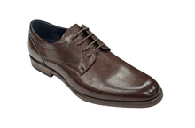 Pope Mens Kirwee Laced Smart Casual Shoe - Walnut