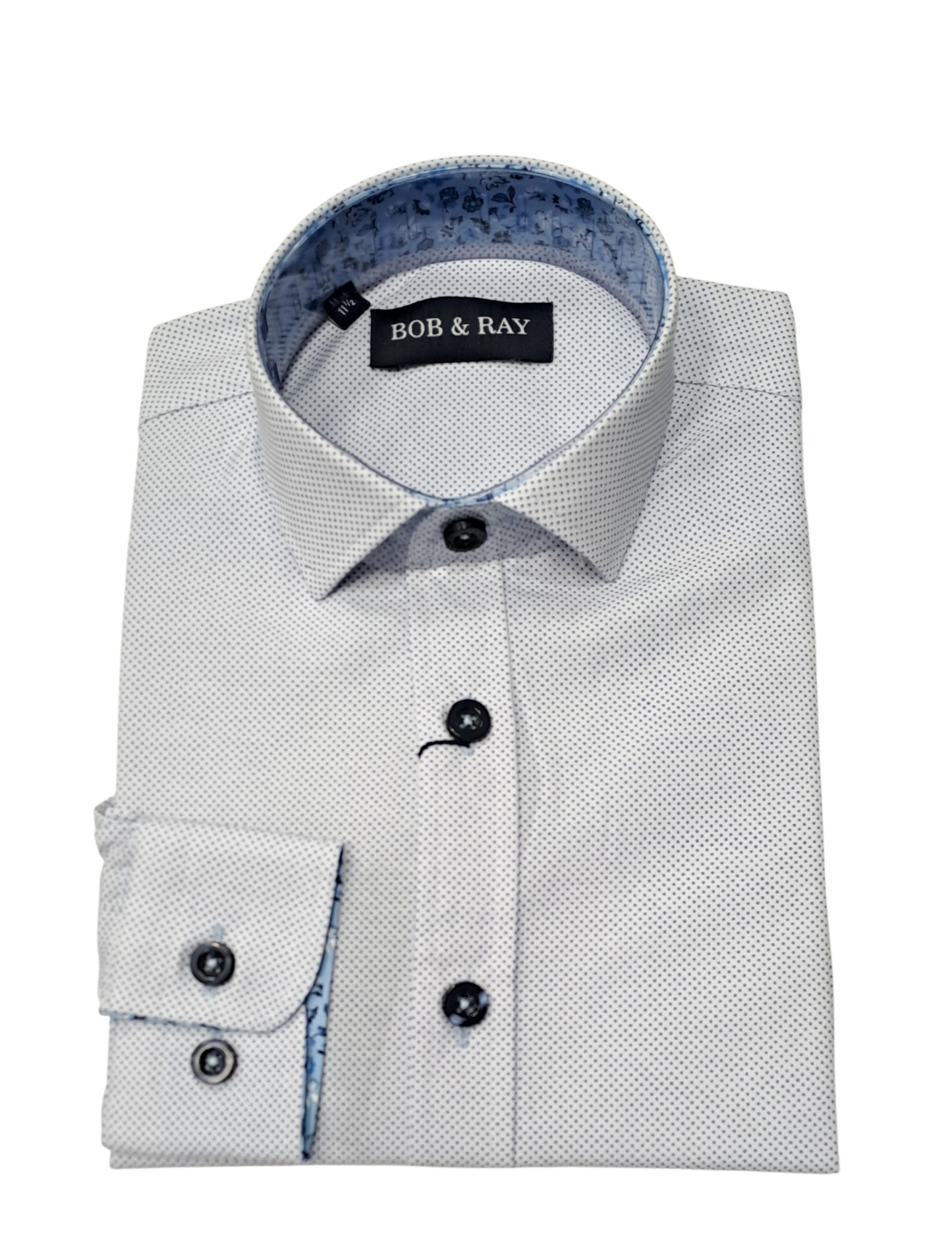 Boys Bob & Ray Dress Shirt - White Sky
