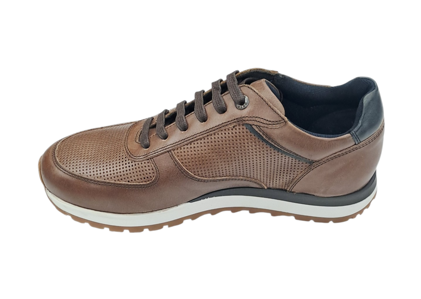 Base London Lancaster Smart Casual Trainers - Brown