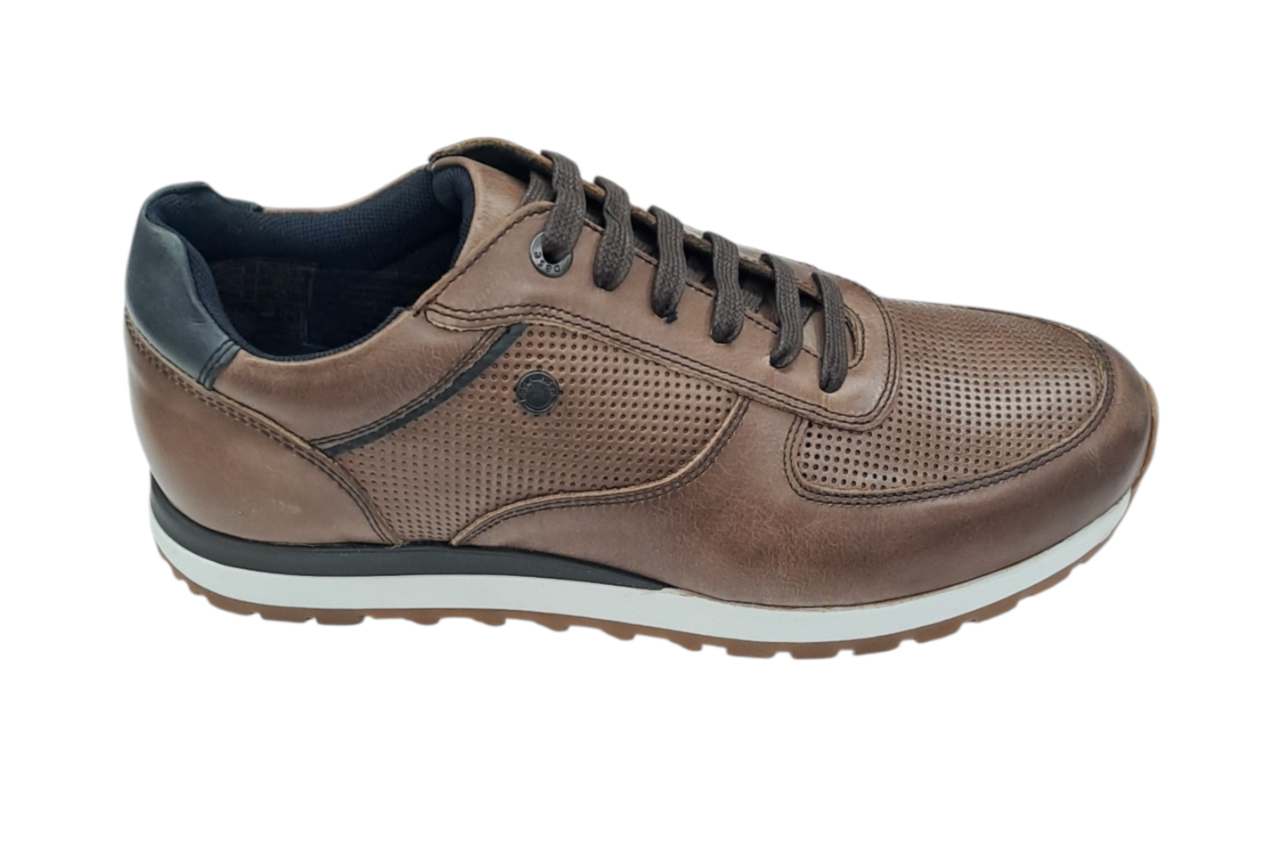 Base London Lancaster Smart Casual Trainers - Brown