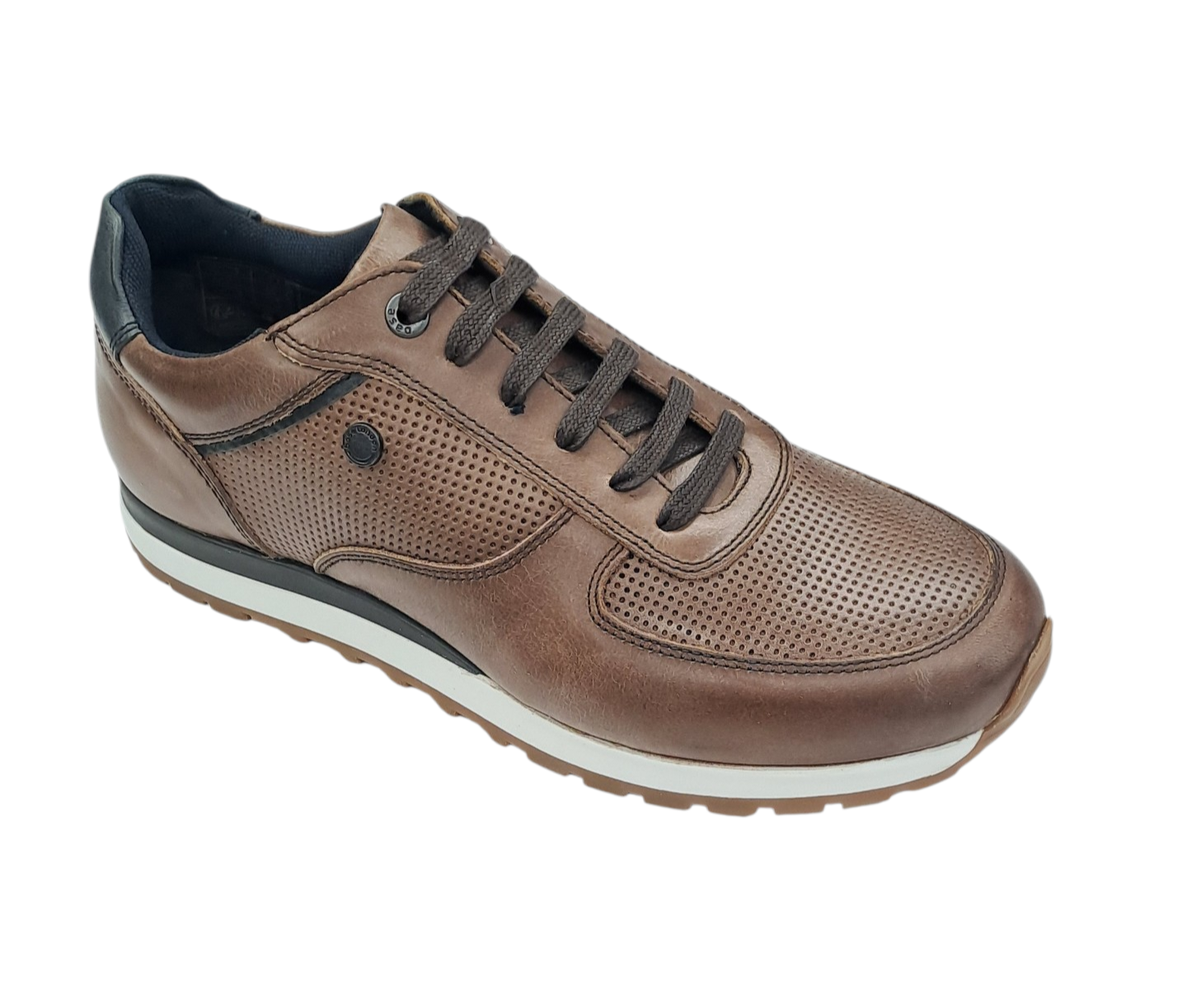 Base London Lancaster Smart Casual Trainers - Brown