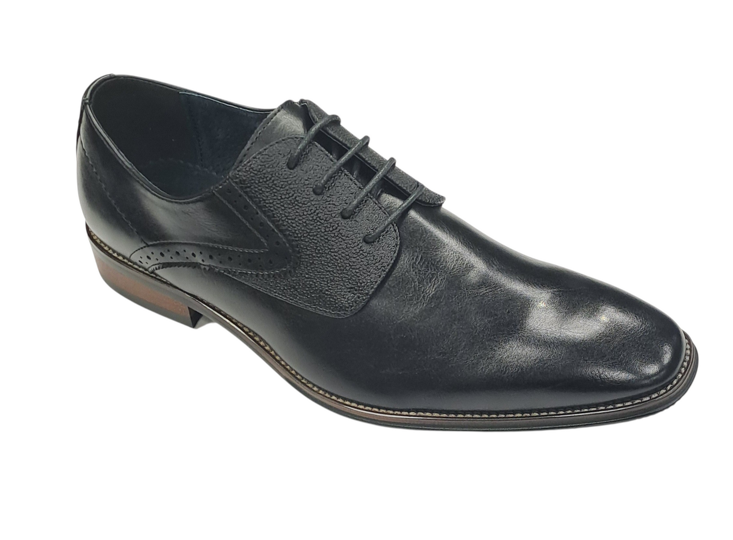 GOOR Men's Gibson Formal Dress Shoe 215 - Black
