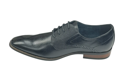 GOOR Men's Gibson Formal Dress Shoe 215 - Black