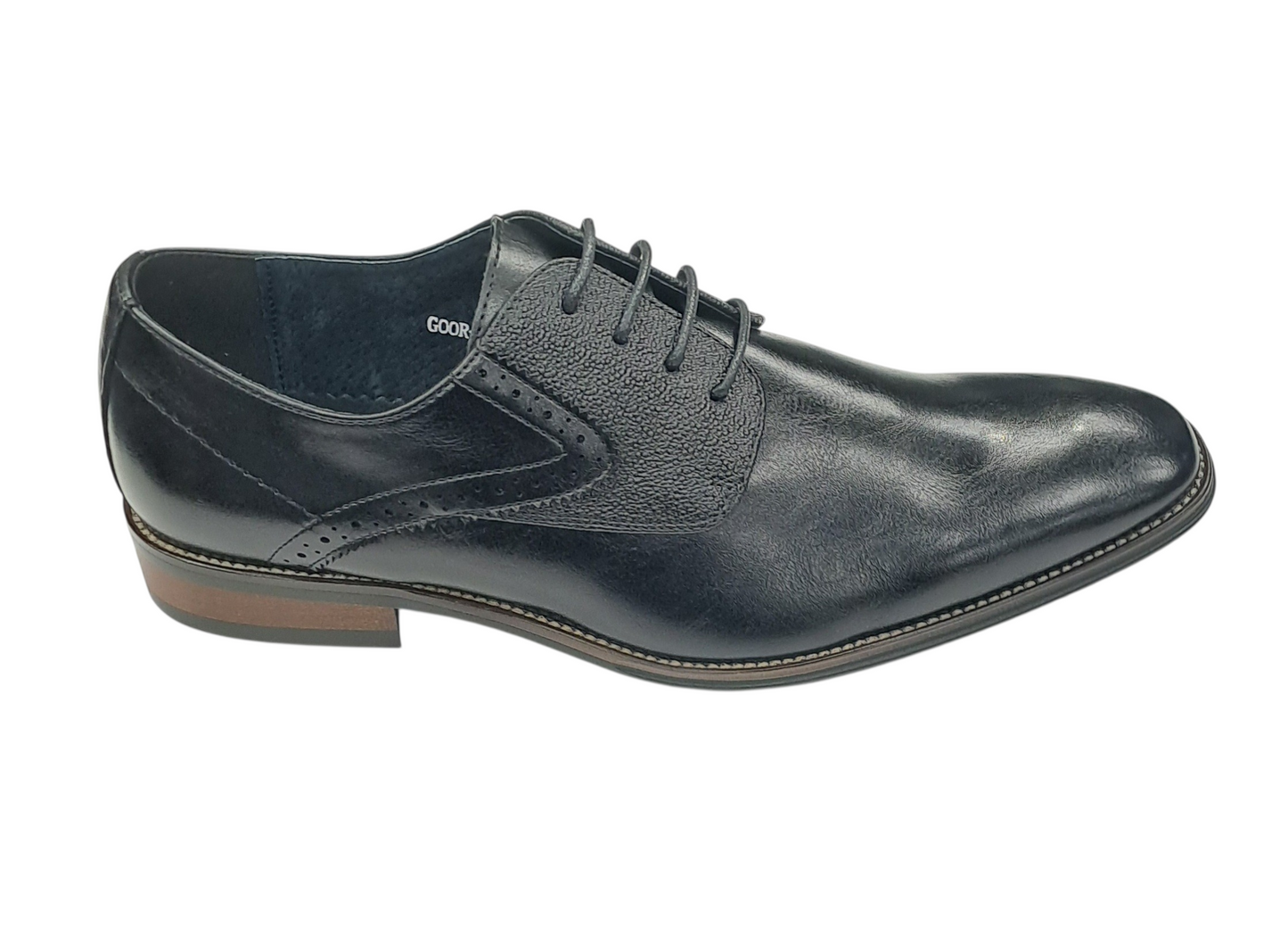 GOOR Men's Gibson Formal Dress Shoe 215 - Black