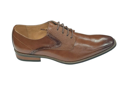 GOOR Men's Gibson Formal Dress Shoe 215 - Tan