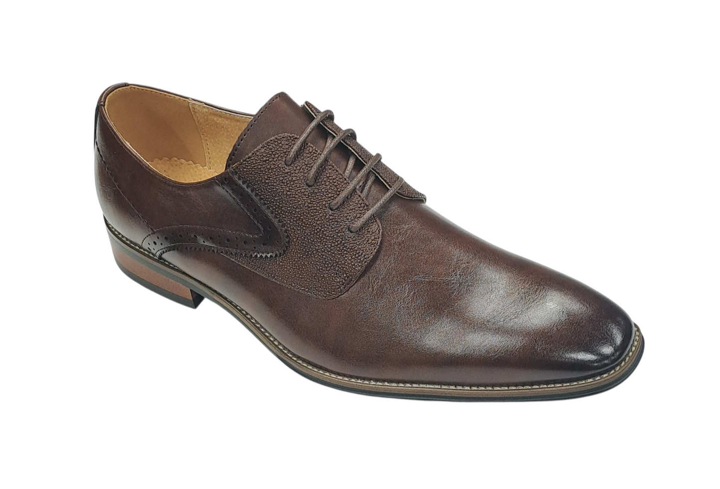 GOOR Men's Gibson Formal Dress Shoe 215 - Mahogany