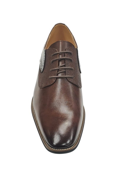 GOOR Men's Gibson Formal Dress Shoe 215 - Mahogany