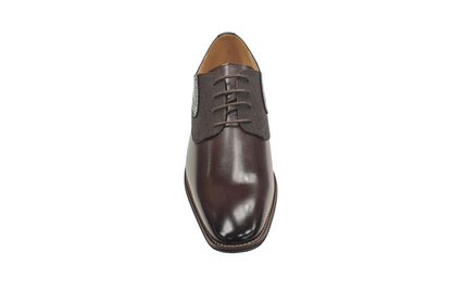 GOOR Men's Gibson Formal Dress Shoe 215 - Dark Brown