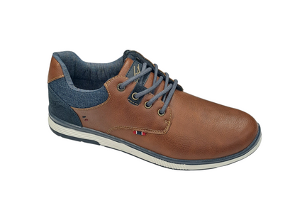 Lloyd & Pryce Burger Smart Casual Trainer - Camel