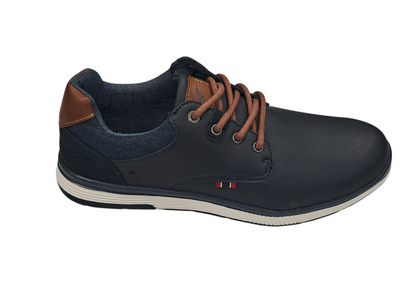 Lloyd & Pryce Burger Smart Casual Trainer - Storm