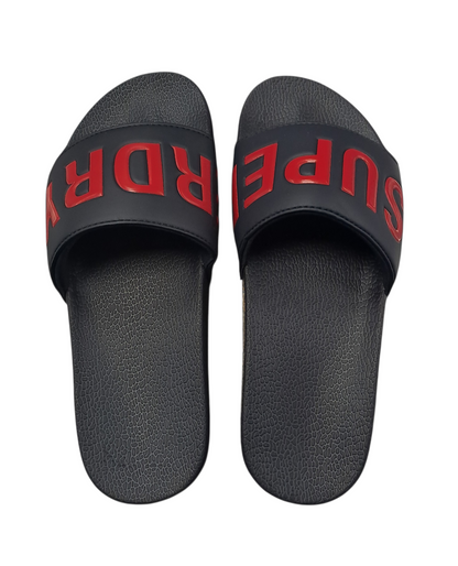 Superdry Pool Sliders - Nautical Navy