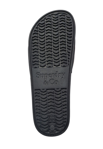 Superdry Pool Sliders - Nautical Navy