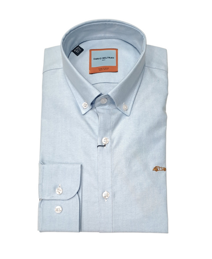 Dario Beltran Zamina Regular Fit Long Sleeve Shirt 2262 - Blue