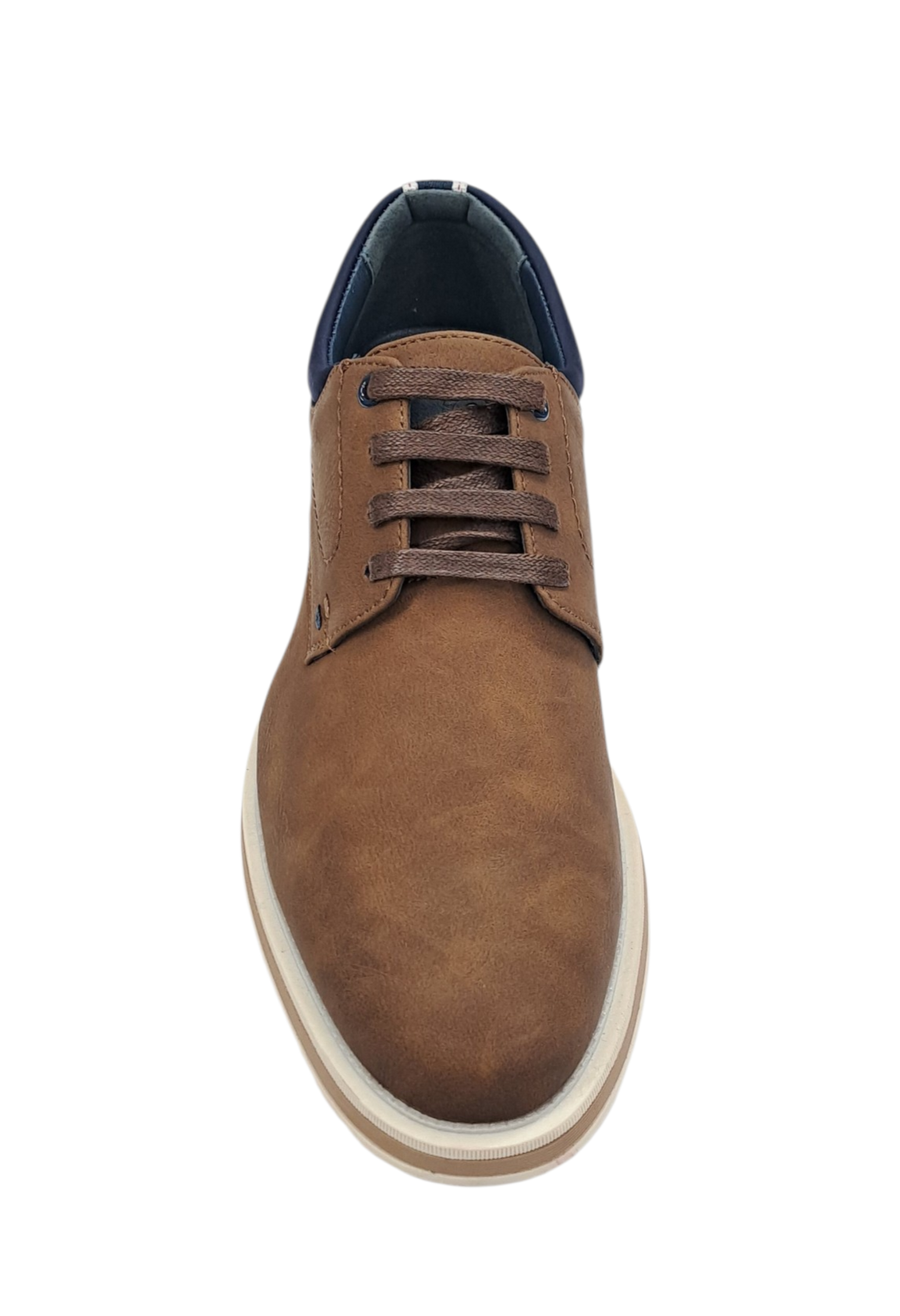 Pope Mens Edendale Laced Smart Casual Shoe - Cognac