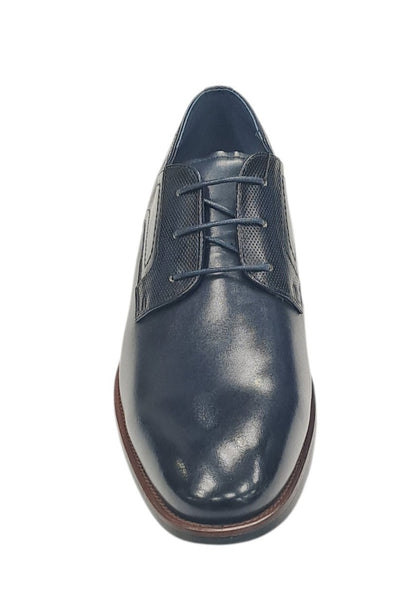 Escape Solid Bond Laced Dress Shoe - Marine