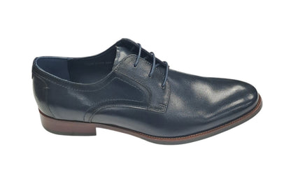 Escape Solid Bond Laced Dress Shoe - Marine