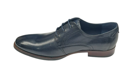 Escape Solid Bond Laced Dress Shoe - Marine