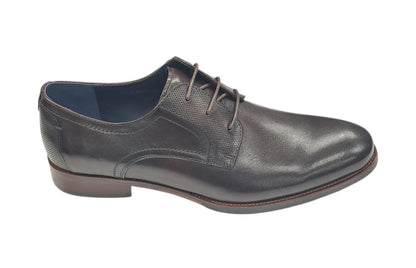 Escape Solid Bond Laced Dress Shoe - Mahogany