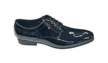 Escape Arctic Fox Patent Black Dress Shoe - Black