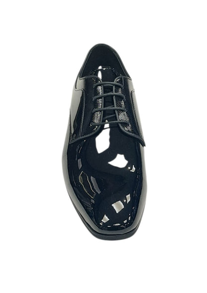 Escape Arctic Fox Patent Black Dress Shoe - Black
