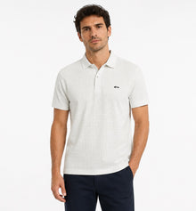 Dario Beltran Short Sleeve Polo - Blue/Beige