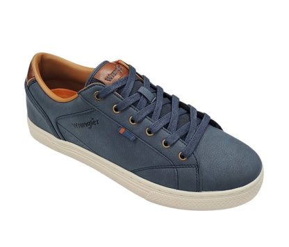 Wrangler Otis Men Low Casual Trainer - Dress Blues