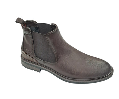Wrangler Randy Men Mid Classic Ankle Boots - Coffee Bean