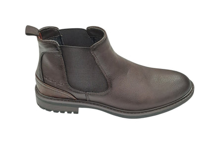 Wrangler Randy Men Mid Classic Ankle Boots - Coffee Bean