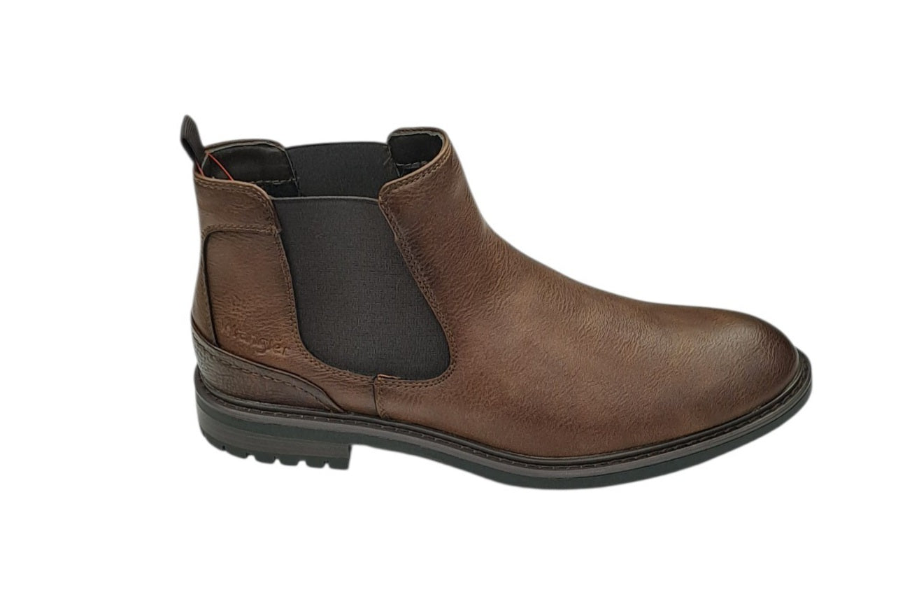 Wrangler Randy Men Mid Classic Ankle Boots - Tortoise Shell