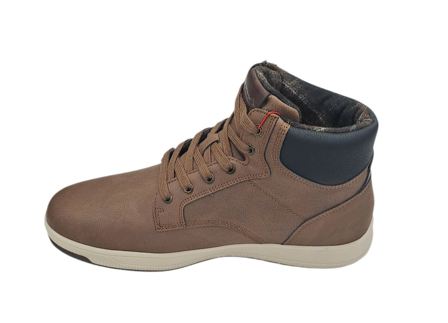 Wrangler Denver Men Mid Sneaker Boots - Chestnut
