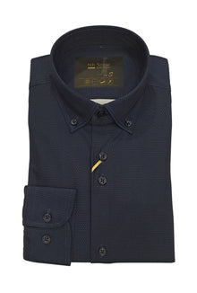 6th Sense Button Down Performance Shirt - 19 Dress Blue