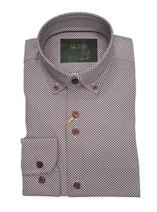 6th Sense Button Down Performance Shirt - Potent Purple