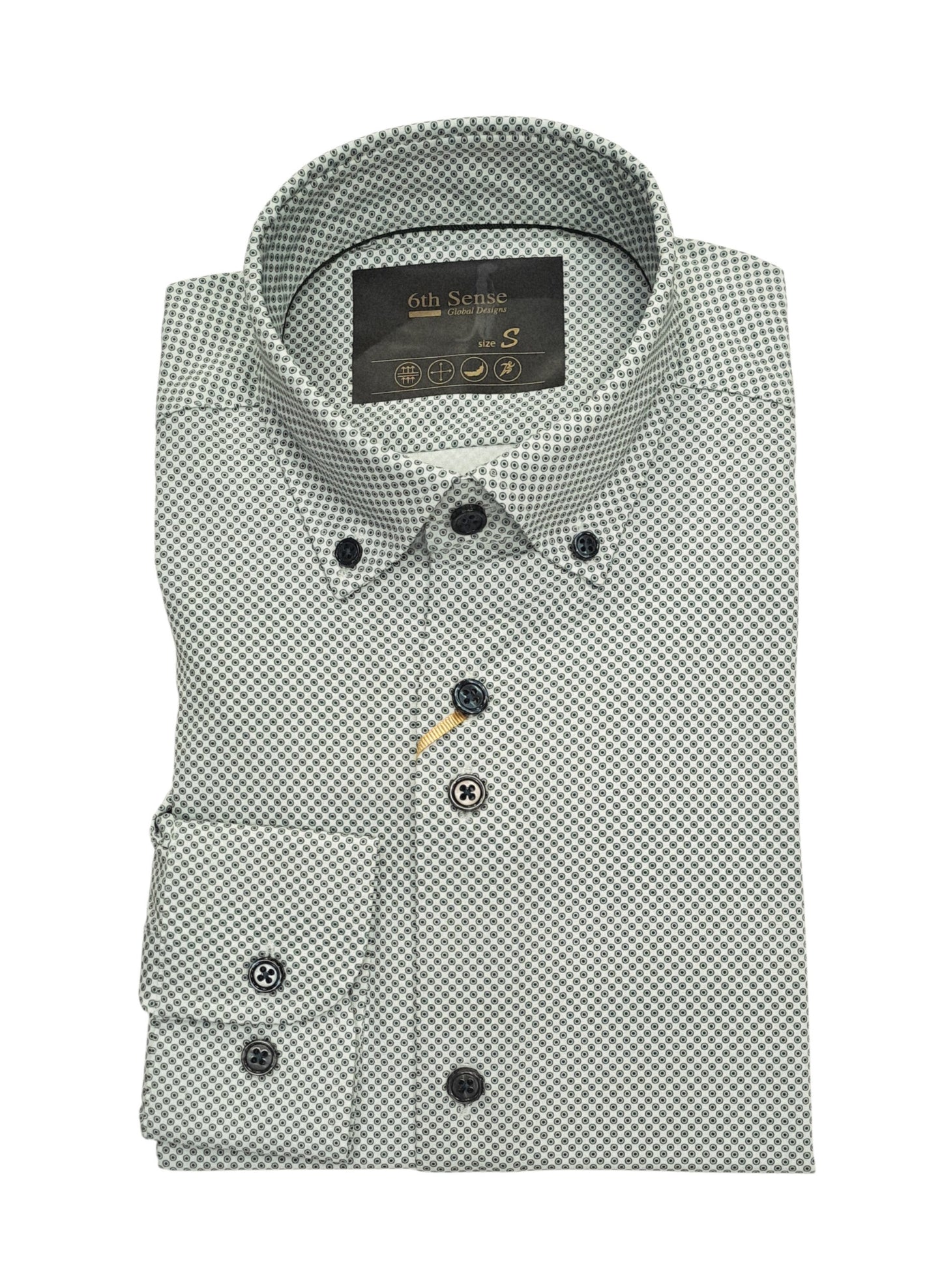 6th Sense Button Down Performance Shirt - Green