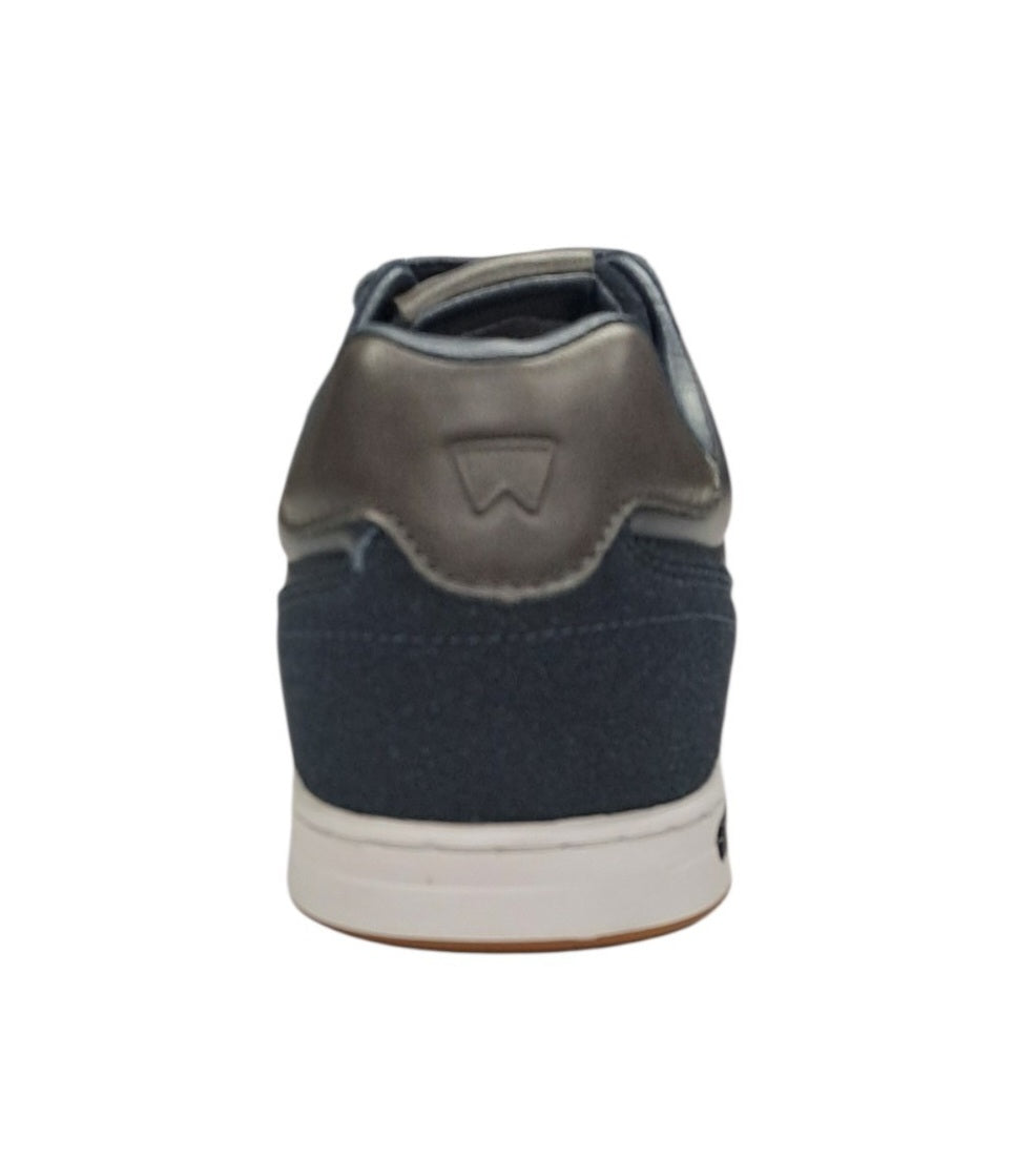 Wrangler Lowell Men Low Casual Trainer - Dress Blues