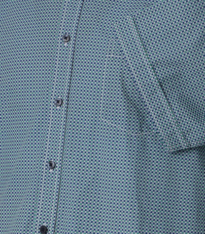 Casa Moda Short Sleeve Casual Shirt 300 - Green