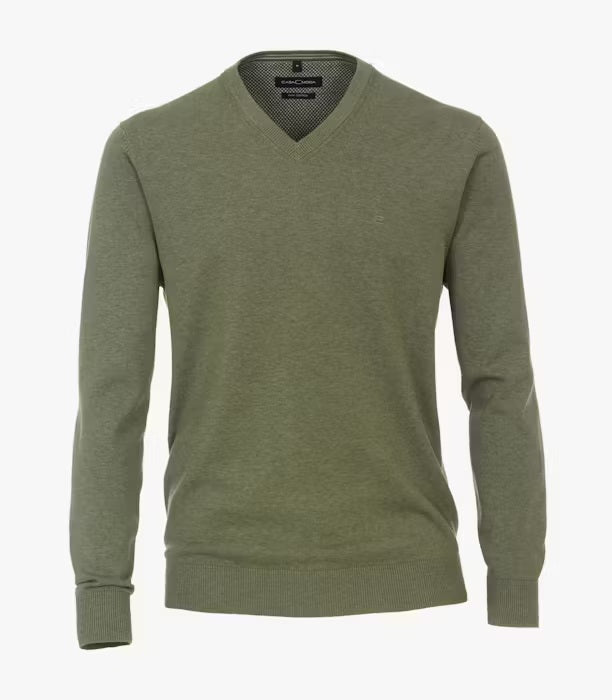 Casa Moda V-Neck Sweater 325 - Green