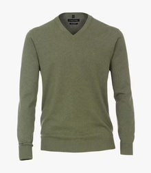 Casa Moda V-Neck Sweater 325 - Green