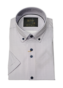 6th Sense Performance Short Sleeve Casual Shirt - 33 Pink