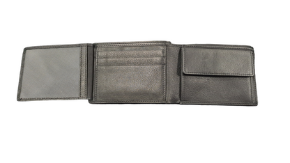 Miguel Bellido Leather Wallet 3304 - Black