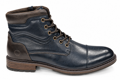 Pope Maraetai Lace Up Casual Boots - French Blue
