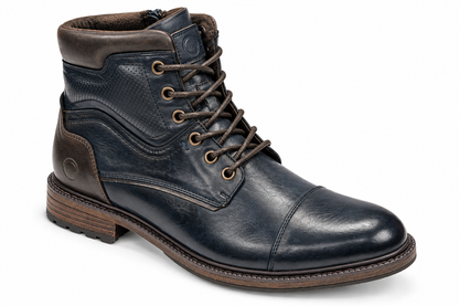 Pope Maraetai Lace Up Casual Boots - French Blue