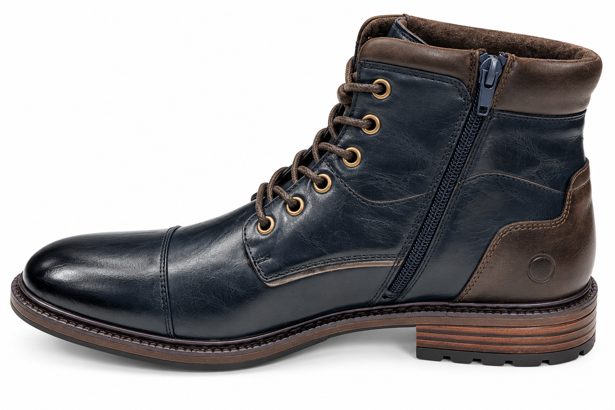 Pope Maraetai Lace Up Casual Boots - French Blue