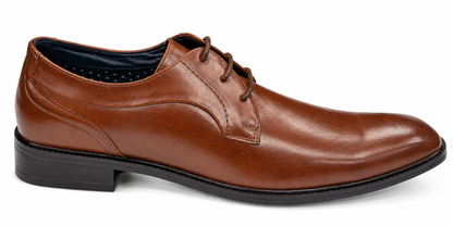 Pope Mens Twizel Formal Dress Shoe - Cognac