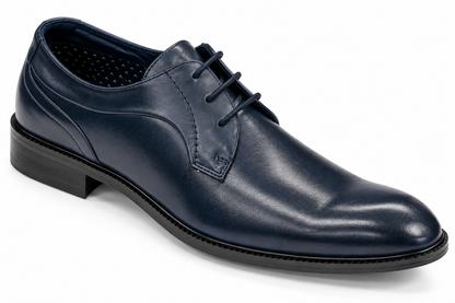 Pope Mens Twizel Formal Dress Shoe - French Blue