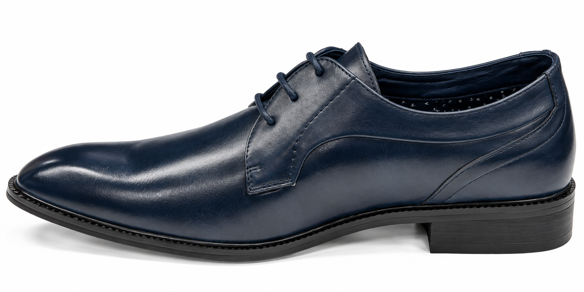 Pope Mens Twizel Formal Dress Shoe - French Blue