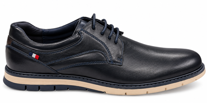 Pope Mens Helenvsville Smart Casual Shoe - French Blue