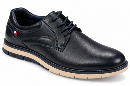 Pope Mens Helenvsville Smart Casual Shoe - French Blue