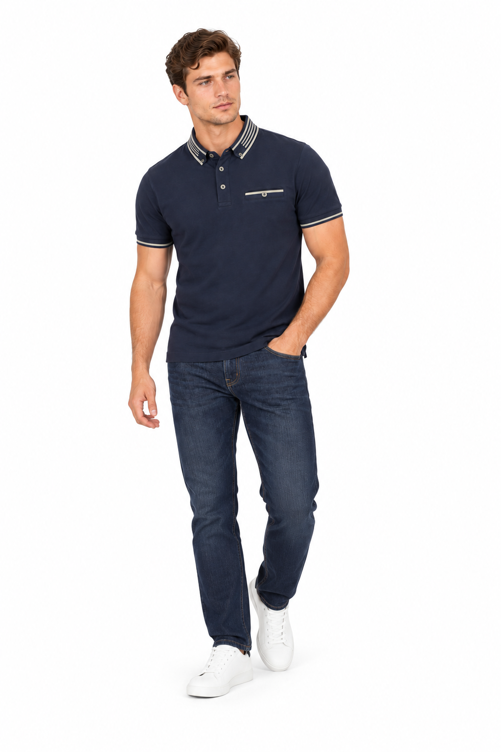 XV Kings Nukuru Polo Shirt - Cobalt