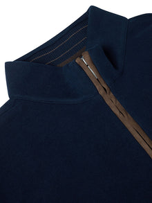 Daniel Grahame Casual Half Zip Sweater 29 - Blue