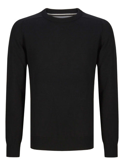 Daniel Grahame Crew Neck Sweater - Black